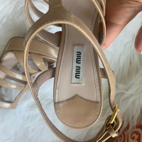 Miu Miu platform pumps luxury Y2k - Picture 6 of 11
